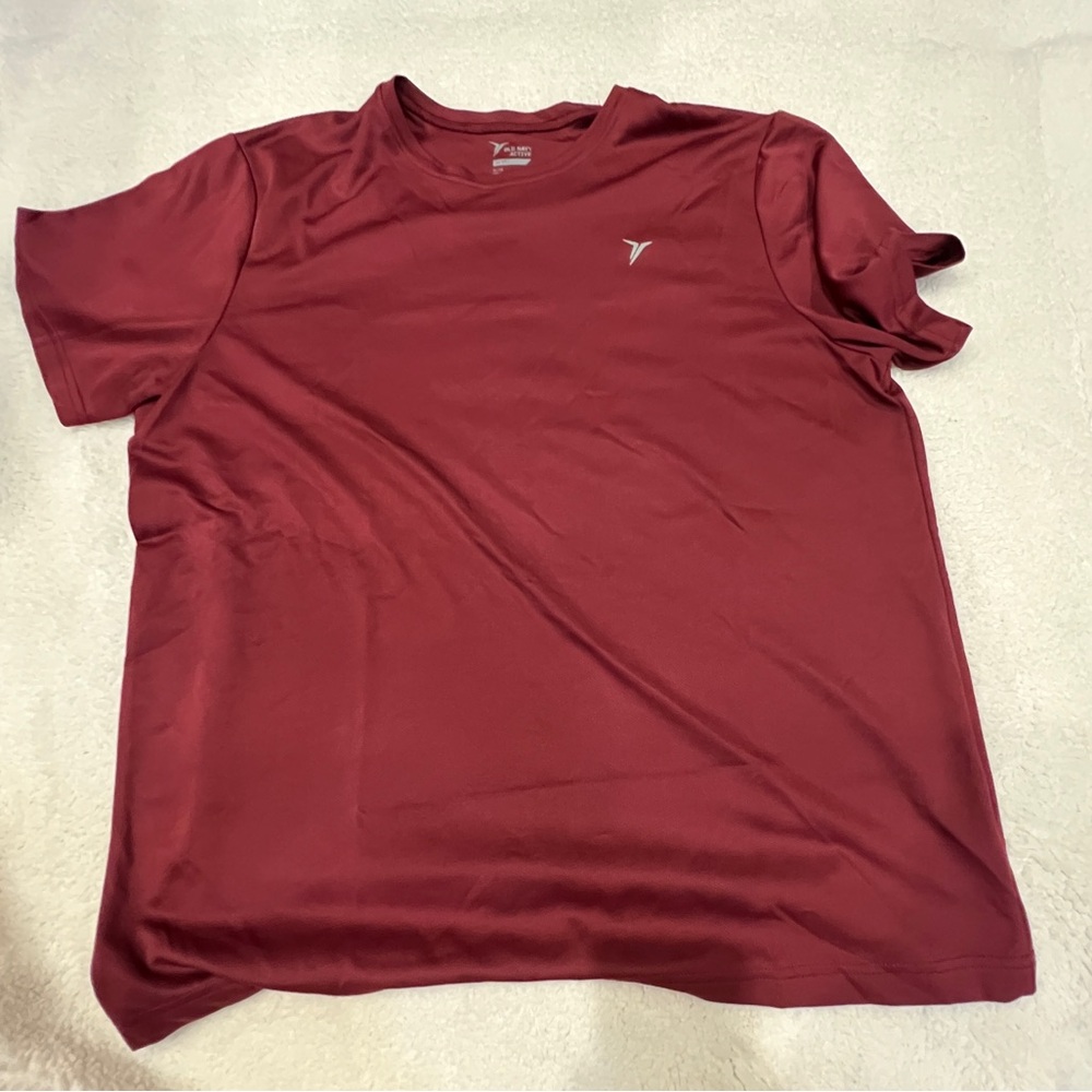 Maroon Athletic Men's Shirt